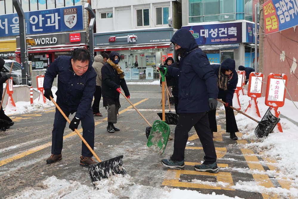 제설 사진