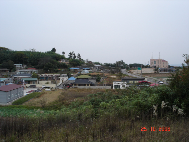 극배 마을 전경